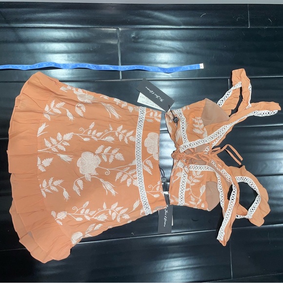 For Love and Lemons Mia Mini Skirt and crop top set - Picture 11 of 11